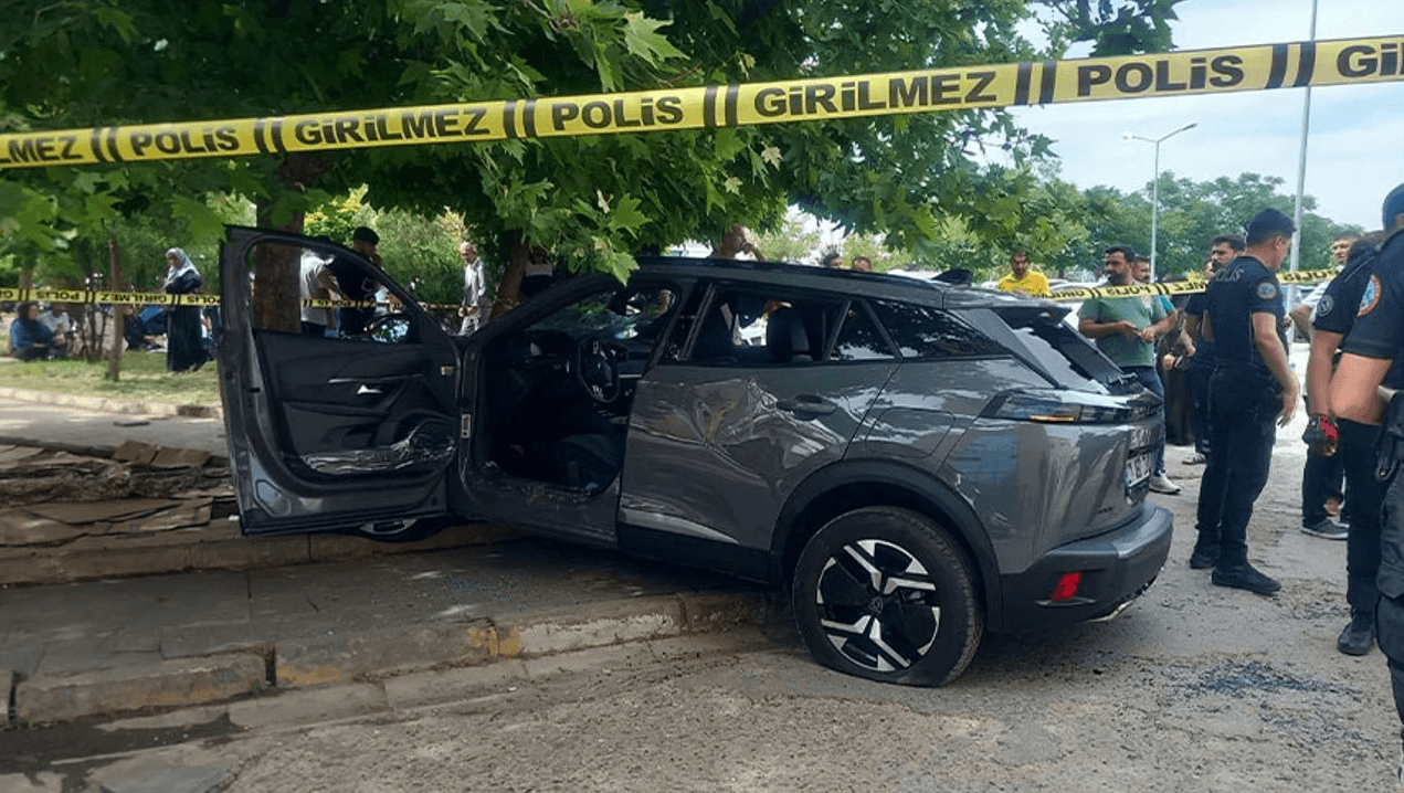 hastane bahçesinde kaza diyarbakır