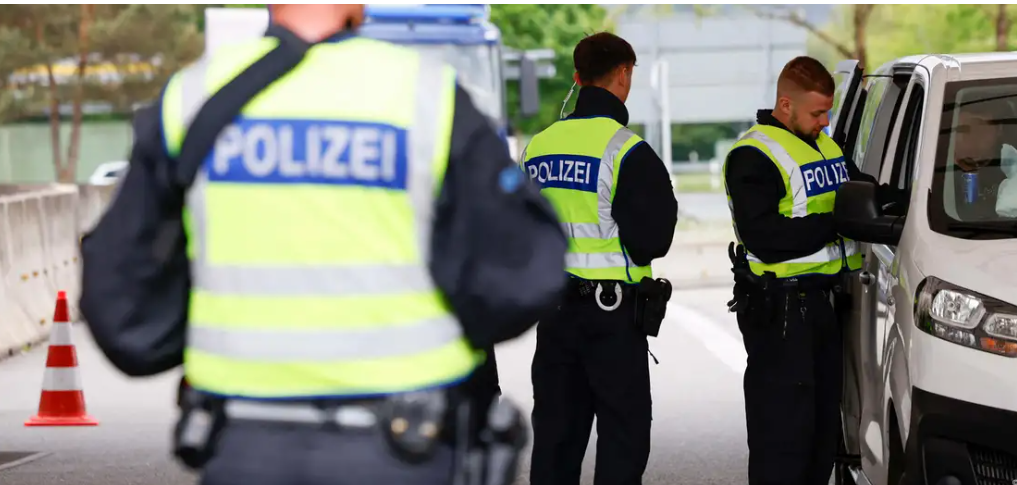 Almanya sınır polis