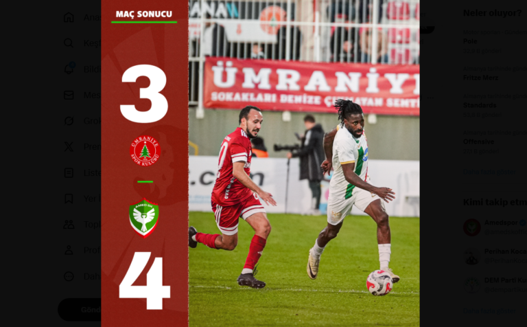 Amedspor Ümraniyespor