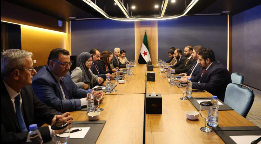 İsrail ile Suriye Geçiş Hükümeti müzakereleri ABD aracılığıyla Paris’te yeniden başladı.  